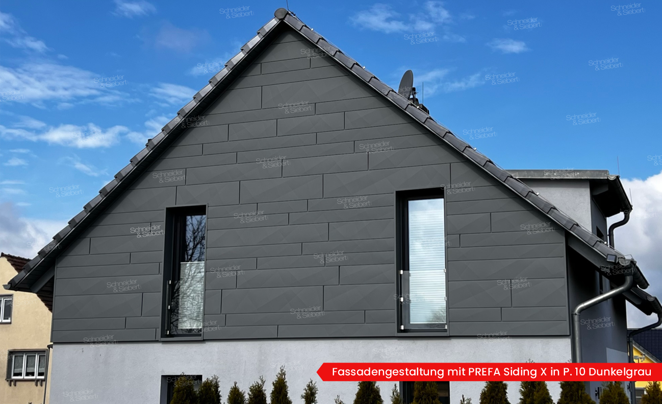 Fassadengestaltung mit PREFA Siding X_03