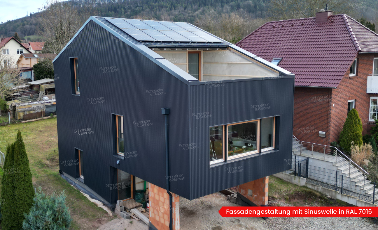 Fassadengestaltung mit Sinuswelle_02