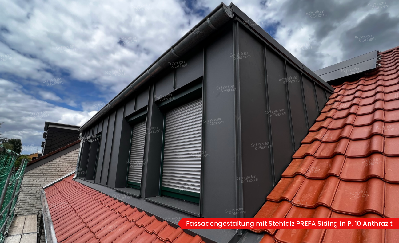 Fassadengestaltung mit Stehfalz PREFA_09