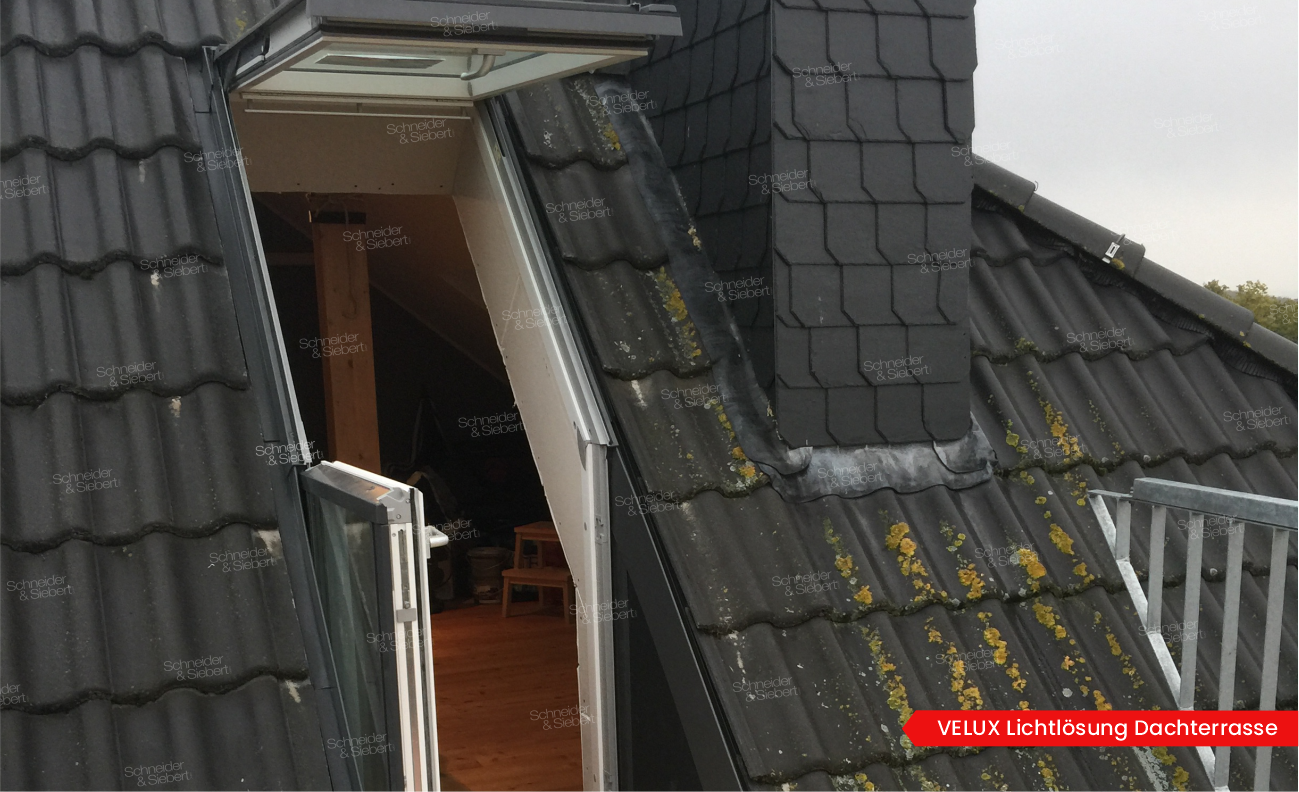 VELUX Lichtlösung Dachterrasse